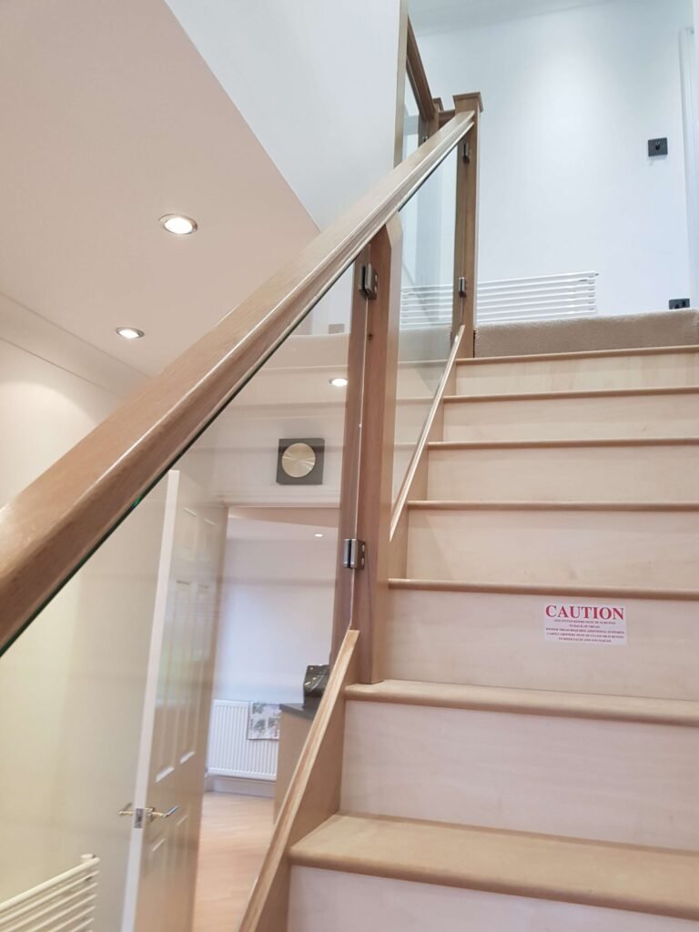 glass for stairs
